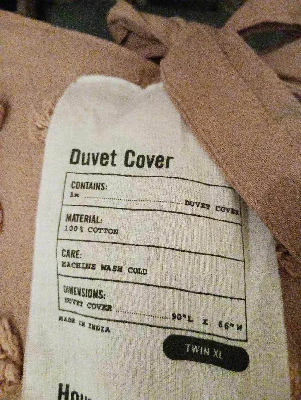 Urban Outfitters Tufted Dot 100% Cotton Duvet Cover In Honey